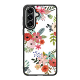 Flowers Pattern Samsung Galaxy A37 Case FE0285