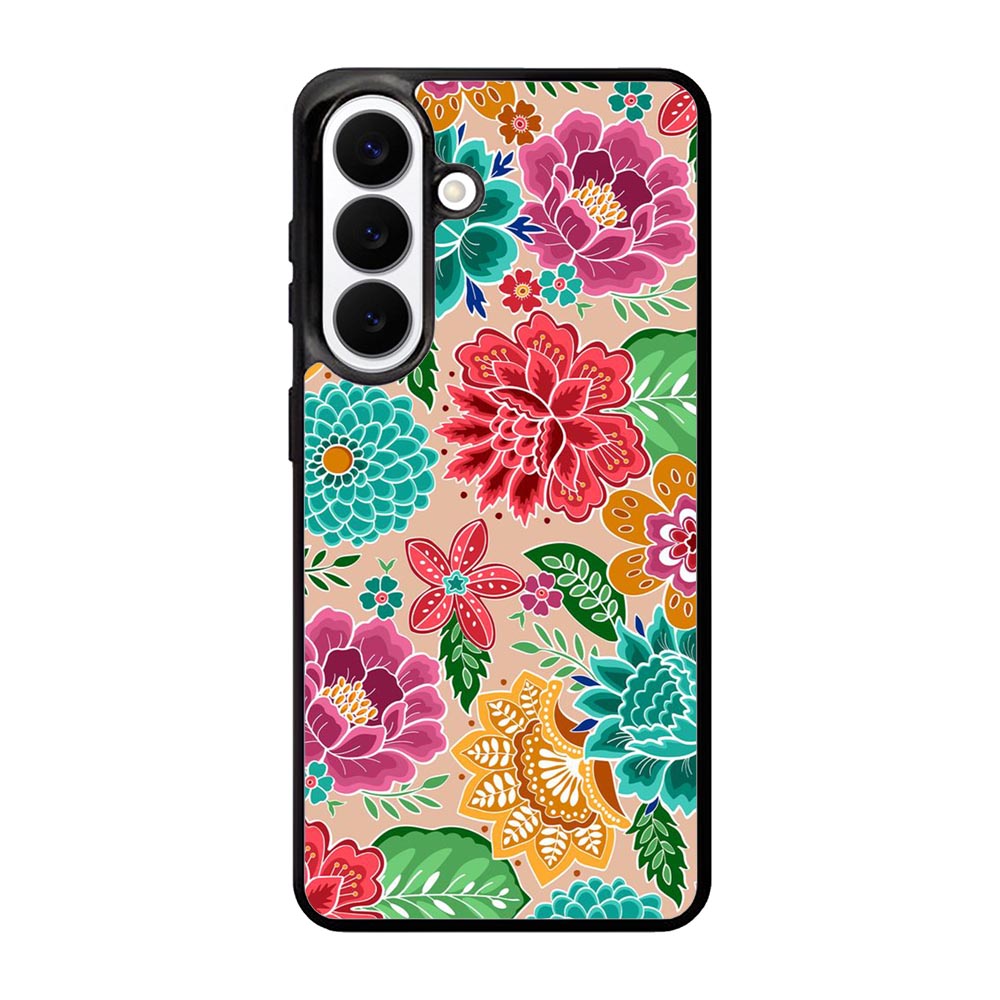 Flowers Vintage Pattern Samsung Galaxy S26 Plus Case FE0286