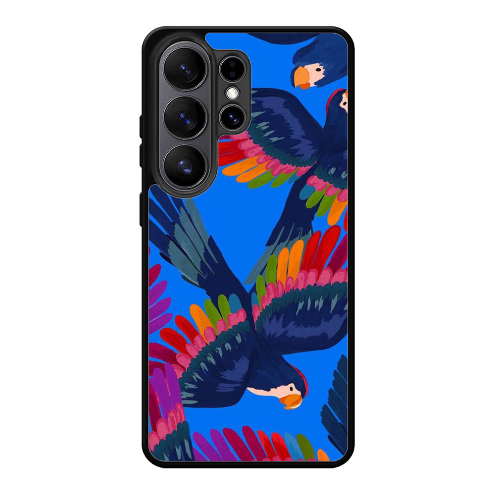Happy Birds Samsung Galaxy S26 Ultra Case FE0334