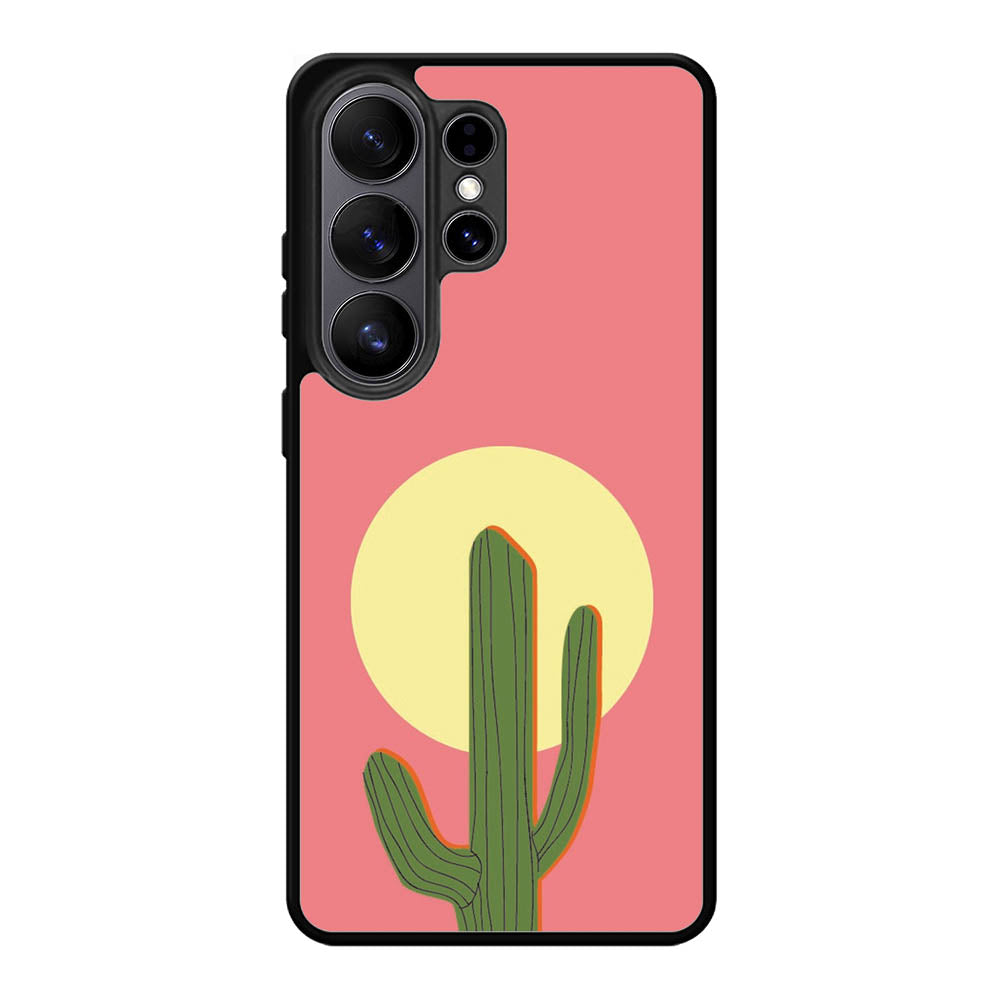 Simple Cactus Samsung Galaxy S26 Ultra Case FE0556