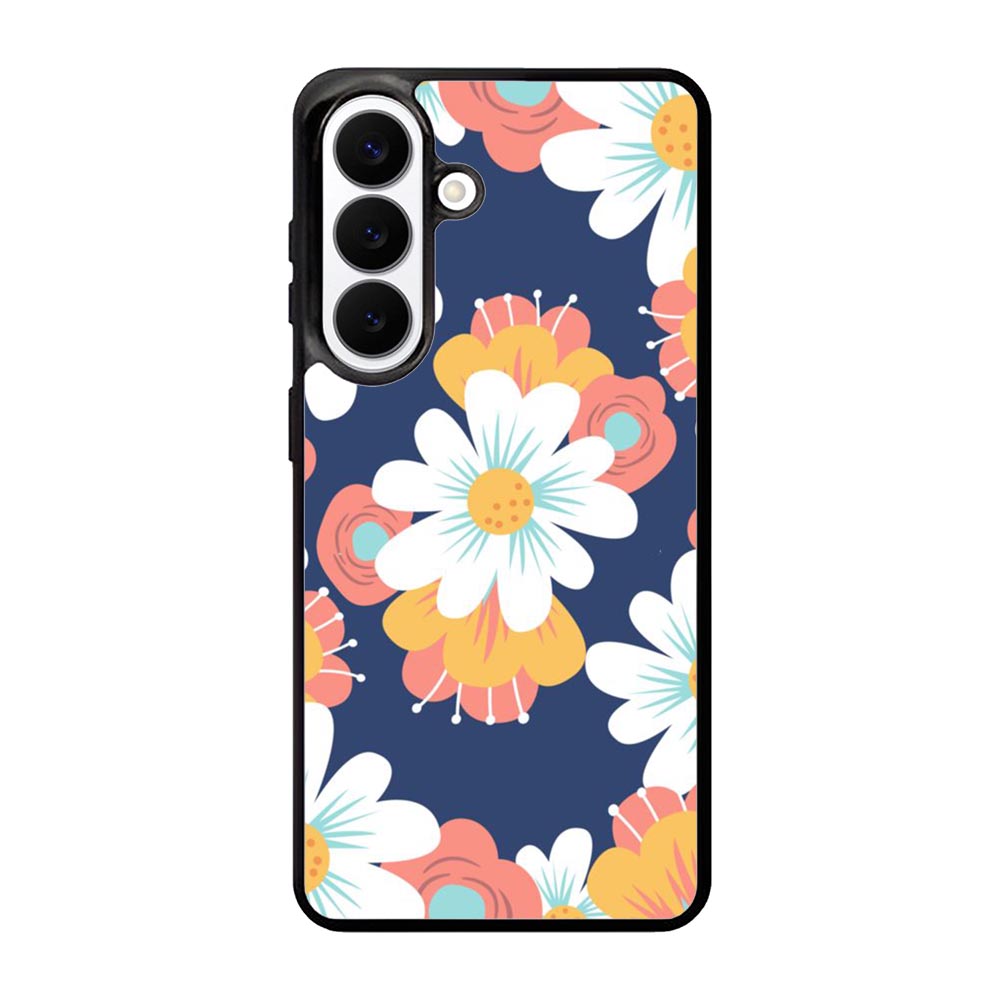 Beauty Flowers Pattern Samsung Galaxy S26 Case FE0089
