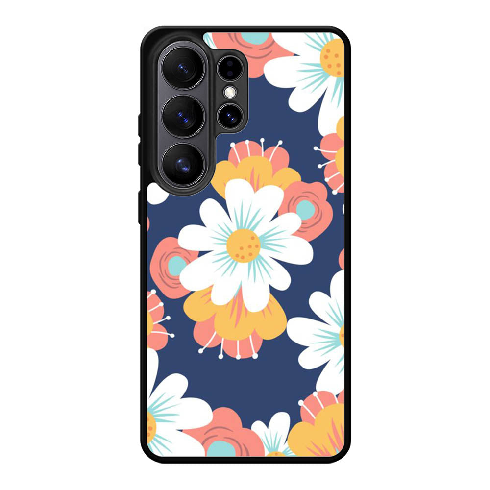 Beauty Flowers Pattern Samsung Galaxy S26 Ultra Case FE0089