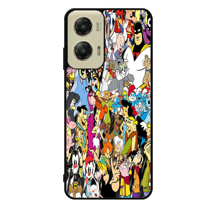 90S Cartoon Characters 2 Motorola Moto G Stylus 5G 2024 Case FZ3717