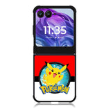 Pokemon Pikachu Motorola Moto Razr 2024 , Moto Razr 50 Case FE0018