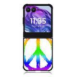 60S PEACE SIGN Motorola Moto Razr 2024 , Moto Razr 50 Case FE3037