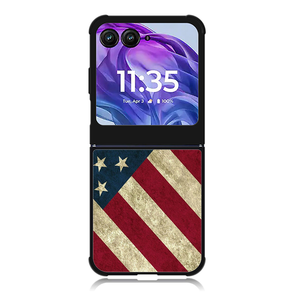 Flag US Motorola Moto Razr 2024 , Moto Razr 50 Case FE3024