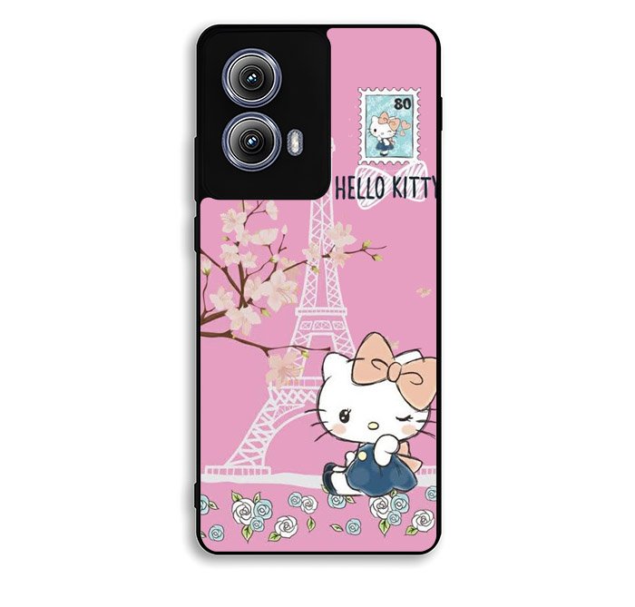 Hello Kitty Eiffel Motorola Moto Edge 2024 Case FE6021