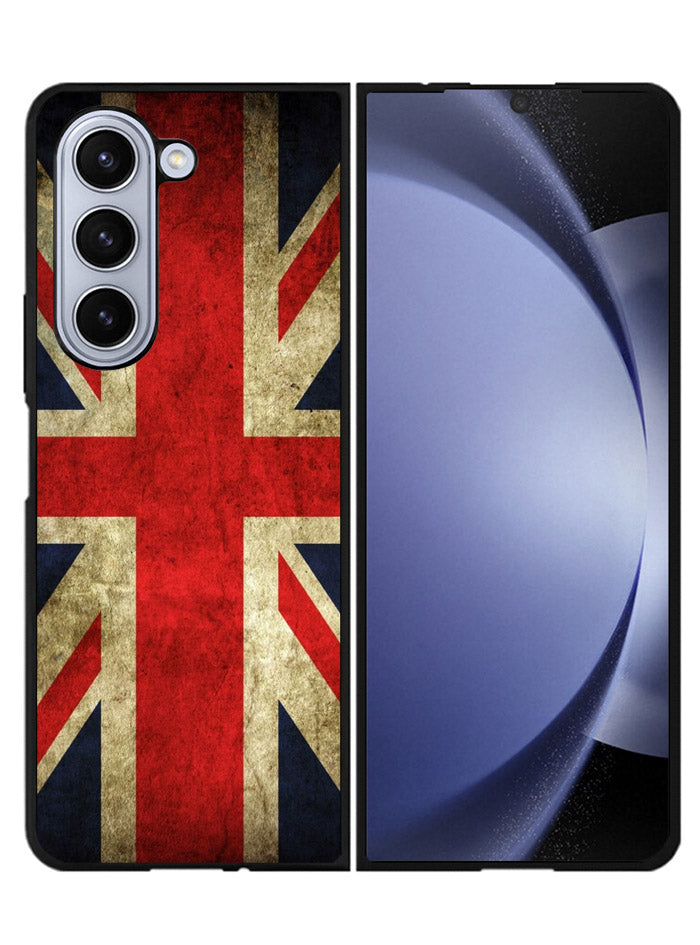 British Flag Samsung Galaxy Z Fold 5 5G Case FZ4235