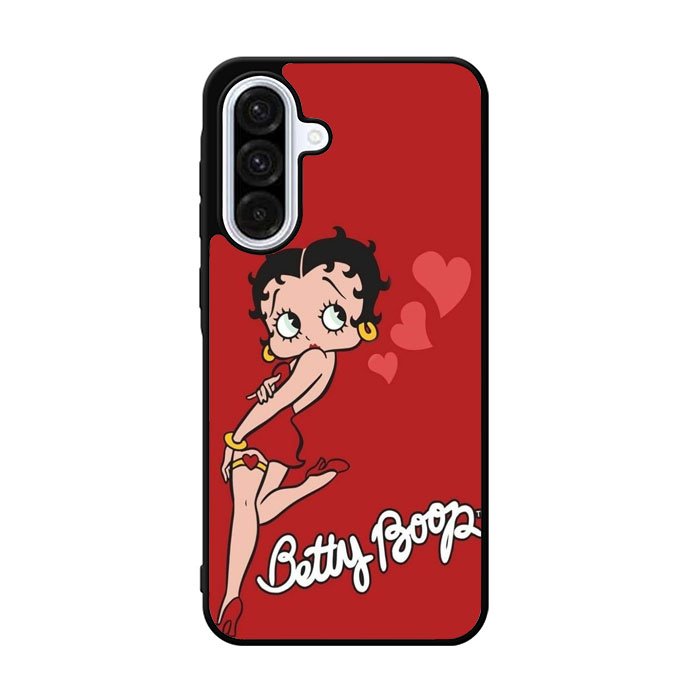 Betty Boop Red Background Samsung Galaxy A36 Case FE6126