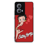 Betty Boop Red Background Motorola Moto Edge 2024 Case FE6126