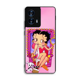 Betty Boop and Dog Motorola Moto G Power 5G 2024 Case FE1462