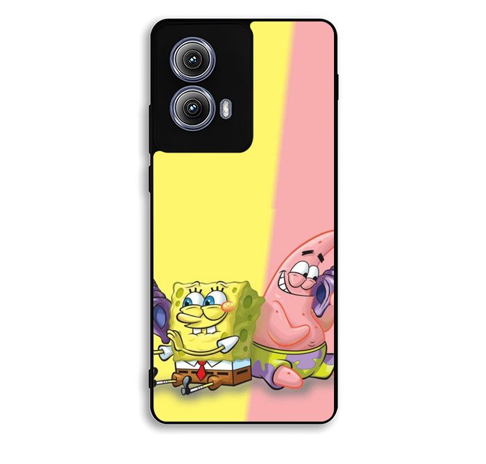 Spongebob And Patrick Motorola Moto Edge 2024 Case FE7163