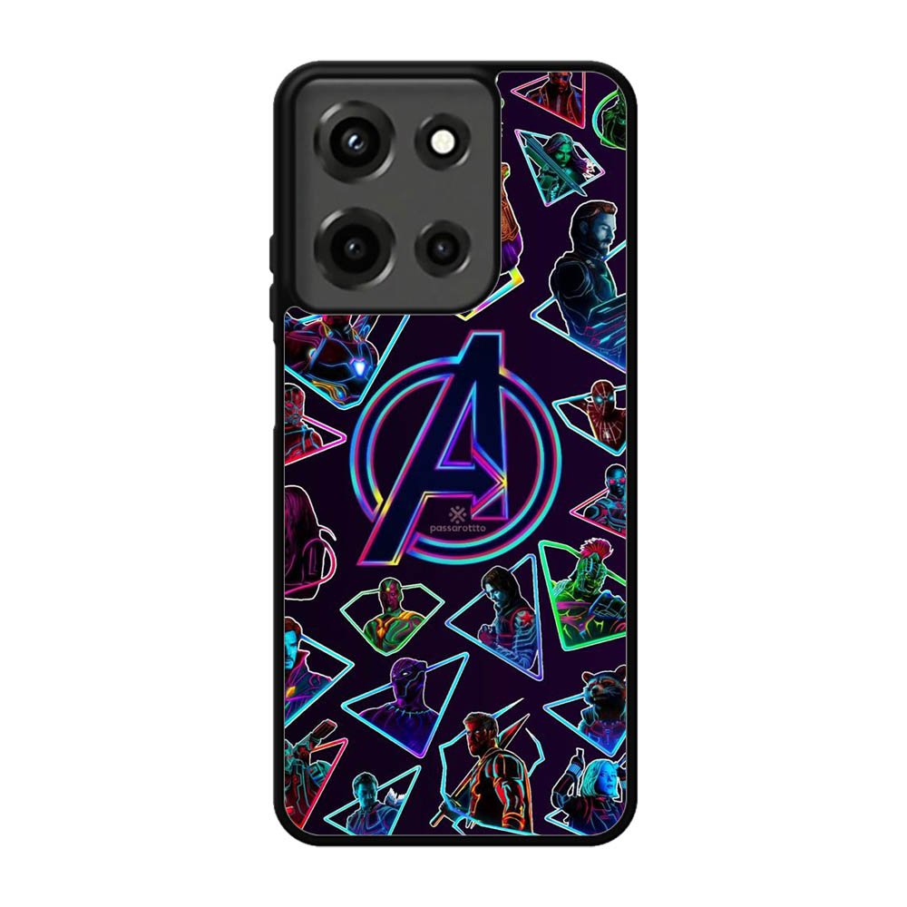 Avengers Logo And All Hero Motorola Moto G 5G 2025 Case FE5864