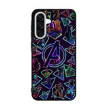 Avengers Logo And All Hero Samsung Galaxy A36 Case FE0967