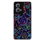 Avengers Logo And All Hero Motorola Moto Edge 2024 Case FE5864