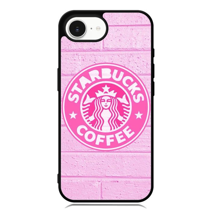 Pink Starbucks Logo 7th iPhone 16e Case
