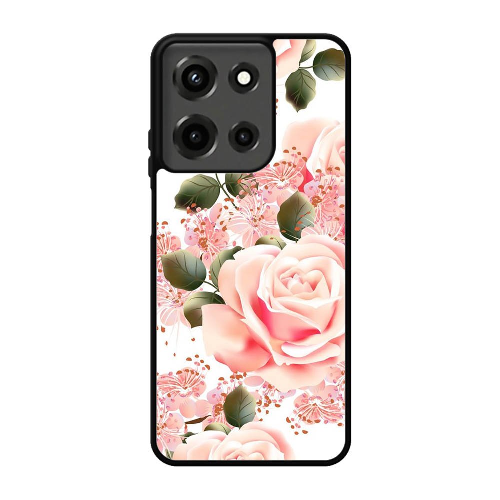 Flowers Pink Motorola Moto G 5G 2025 Case FE5657