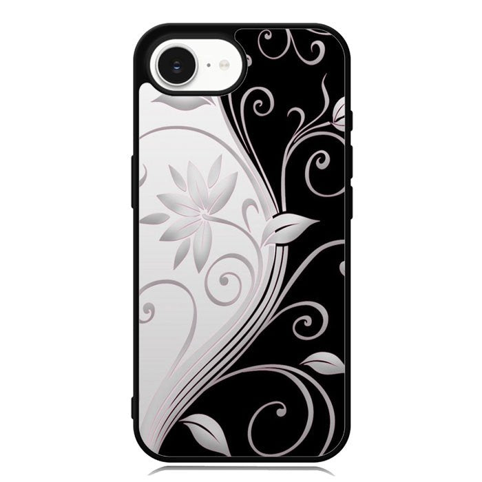 Black Design iPhone 16e Case