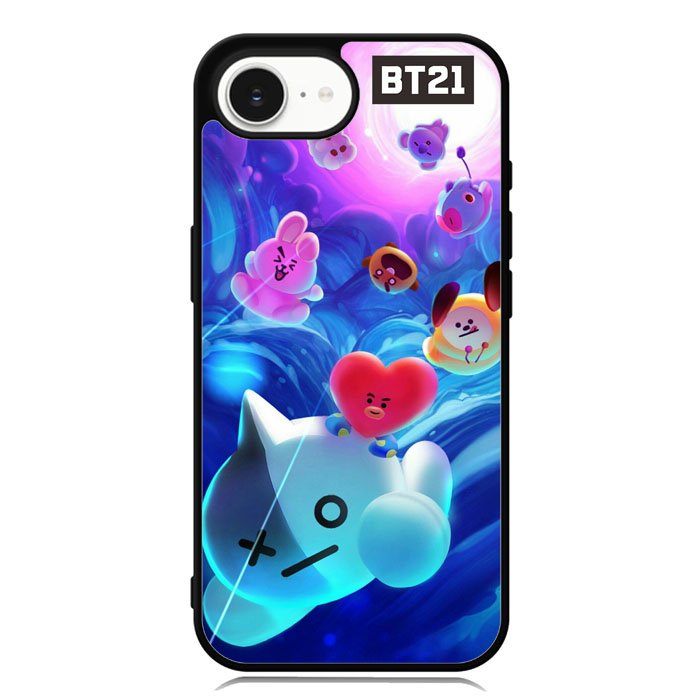 BTS BT21 Galaxy iPhone 16e Case