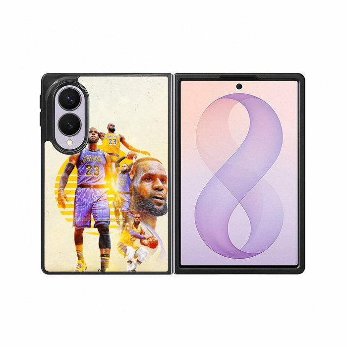 Lebron James Art Photos Samsung Galaxy Z Fold 8 Case DC1011