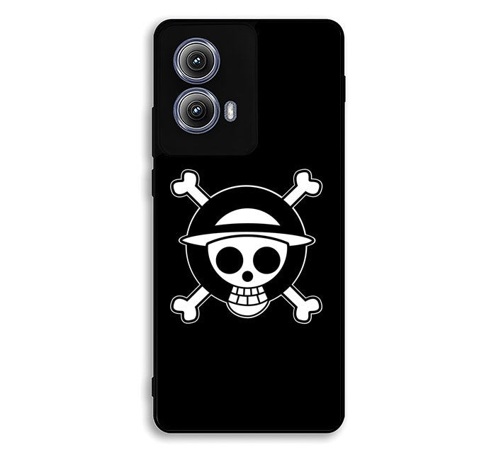 One Piece Logo Black Motorola Moto Edge 2024 Case FE5261