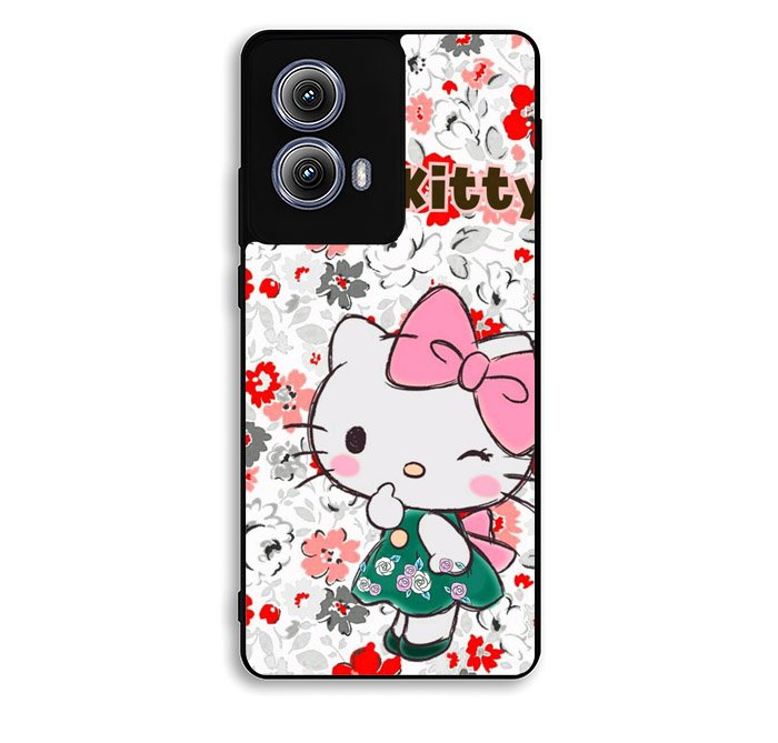 Hello Kitty Cute Flower Motorola Moto Edge 2024 Case FE5817