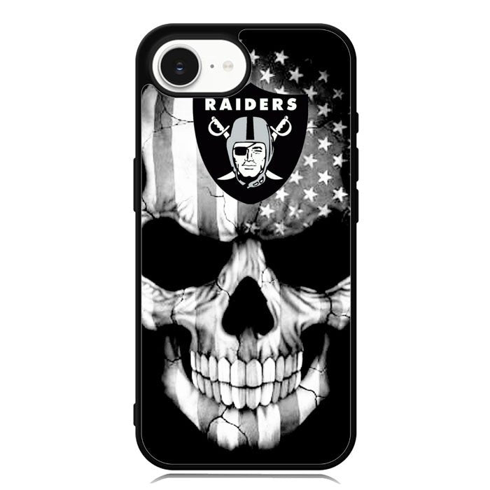 Skull Oakland Raiders iPhone 16e Case