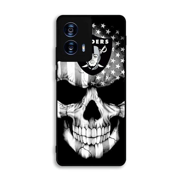 Skull Oakland Raiders Motorola Moto G Power 5G 2024 Case FE0014