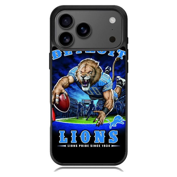 Detroit Lions Pride Since 1934 iPhone 18 Pro Max Case DC0508