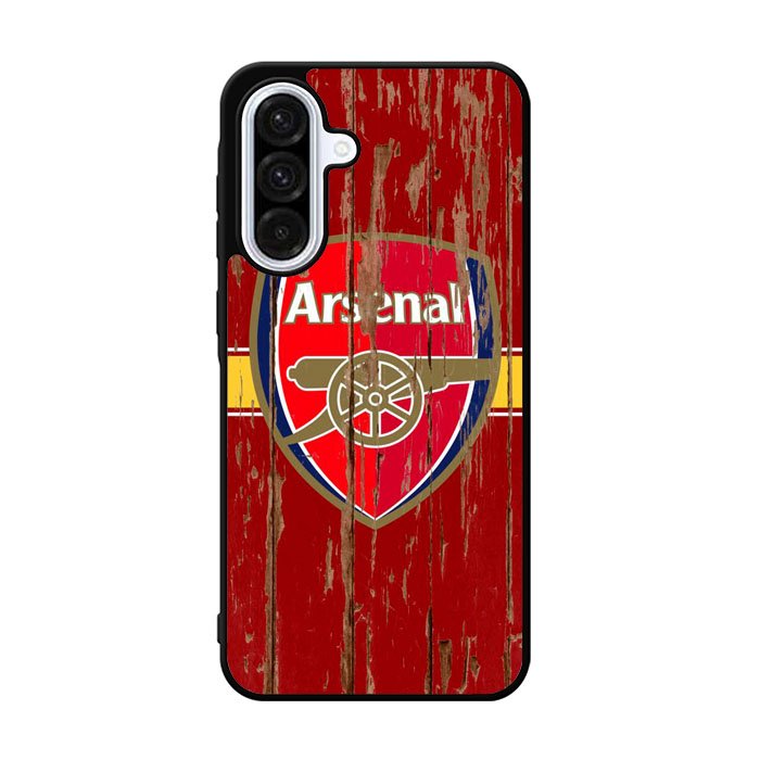 Arsenal Logo In The Wood Samsung Galaxy A36 Case FE3844