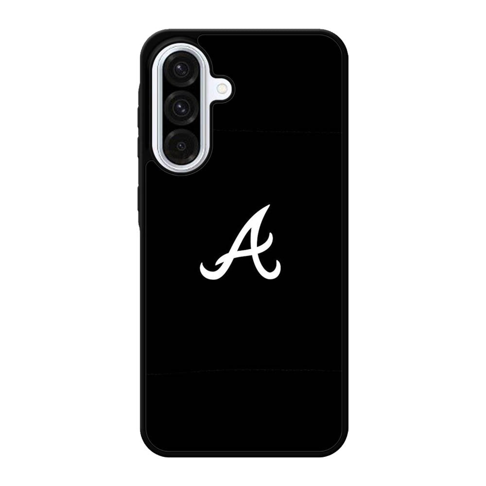Atlanta braves logo black Samsung Galaxy A56 Case FE6740