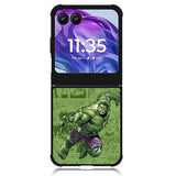 Hulk Comic Motorola Moto Razr 2024 , Moto Razr 50 Case