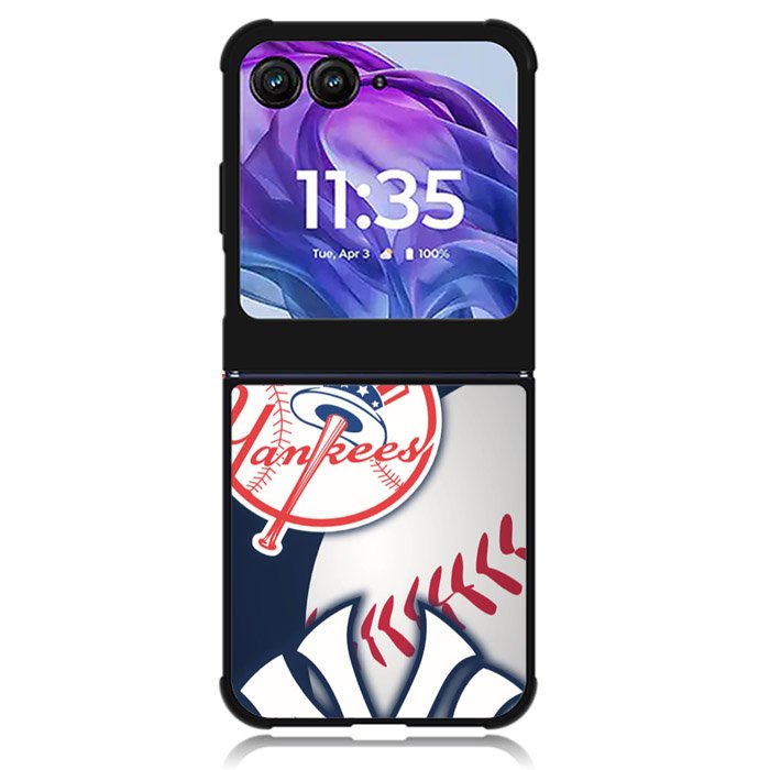 New York Yankees Logo 5th Motorola Moto Razr 2024 , Moto Razr 50 Case