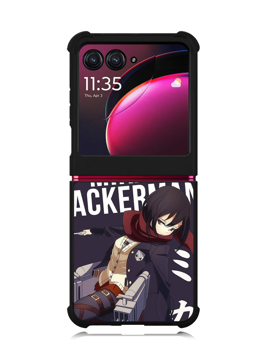 Mikasa Ackerman Anime Lovers Motorola Moto Razr Plus 2023 / Moto Razr+ 2023 Case FZ8090