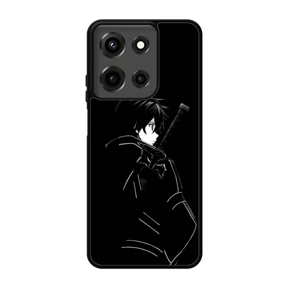 Sword Art Online Kirito Silouete Anime Lovers Motorola Moto G 5G 2025 Case FE7838