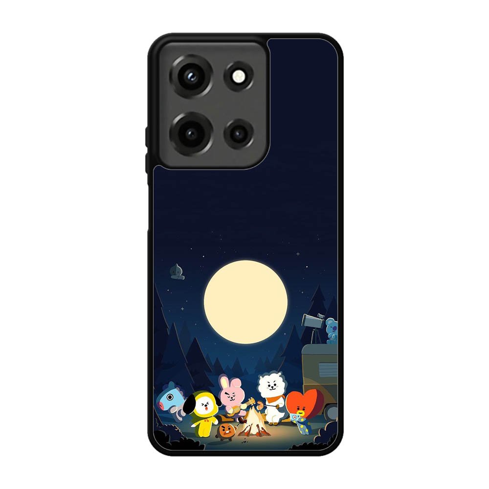 BTS BT21 Team Camping In Forest Motorola Moto G 5G 2025 Case FE7992