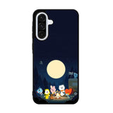 BTS BT21 Team Camping In Forest Samsung Galaxy A36 Case FE7992