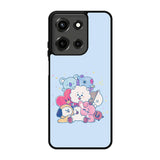 BTS BT21 Blue Texture Motorola Moto G 5G 2025 Case FE6280
