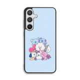 BTS BT21 Blue Texture Samsung Galaxy A26 Case FE1767