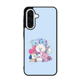 BTS BT21 Blue Texture Samsung Galaxy A36 Case FE6280