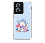 BTS BT21 Blue Texture Motorola Moto Edge 2024 Case FE1767