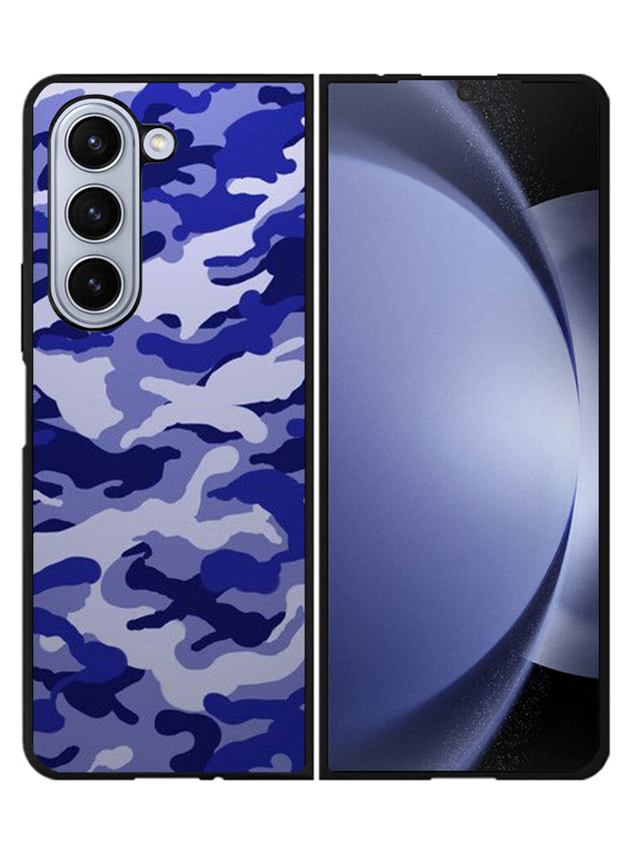 Purple Camo Samsung Galaxy Z Fold 5 5G Case FZ2811