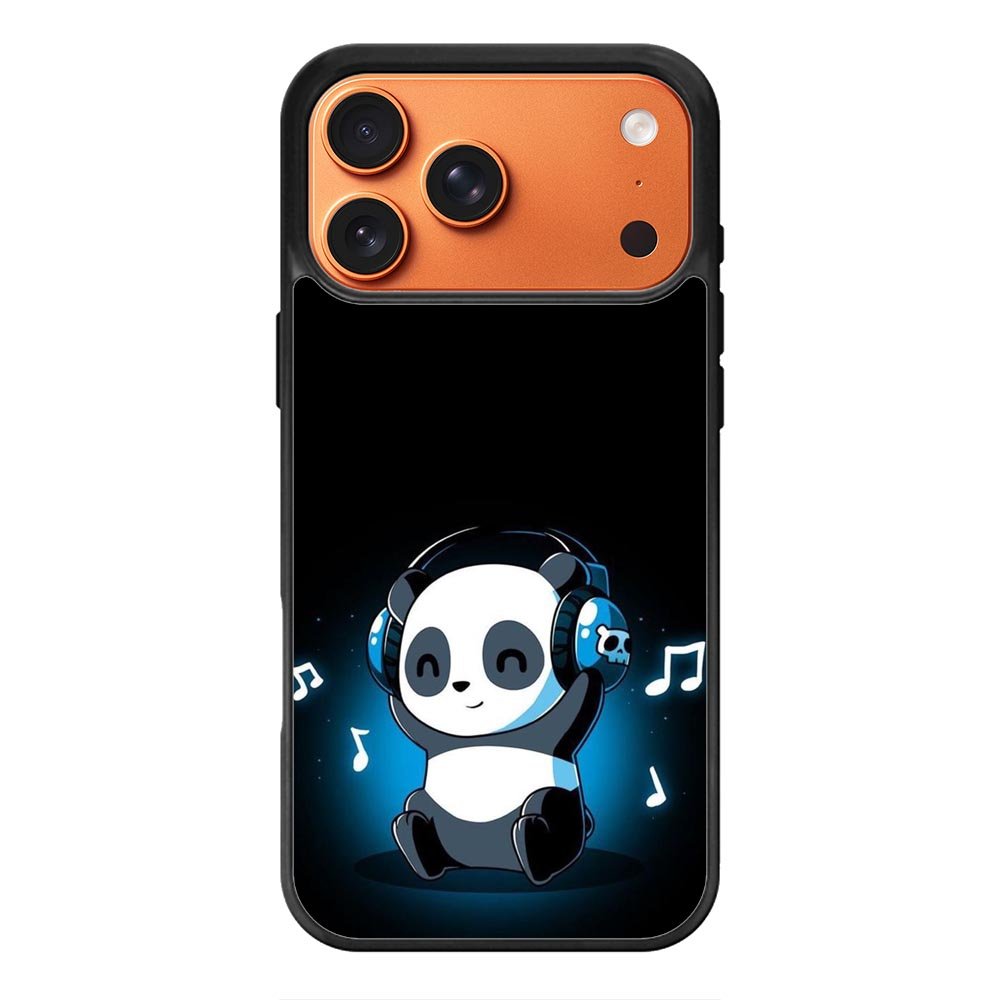 Panda Cute Music iPhone 18 Pro Max Case