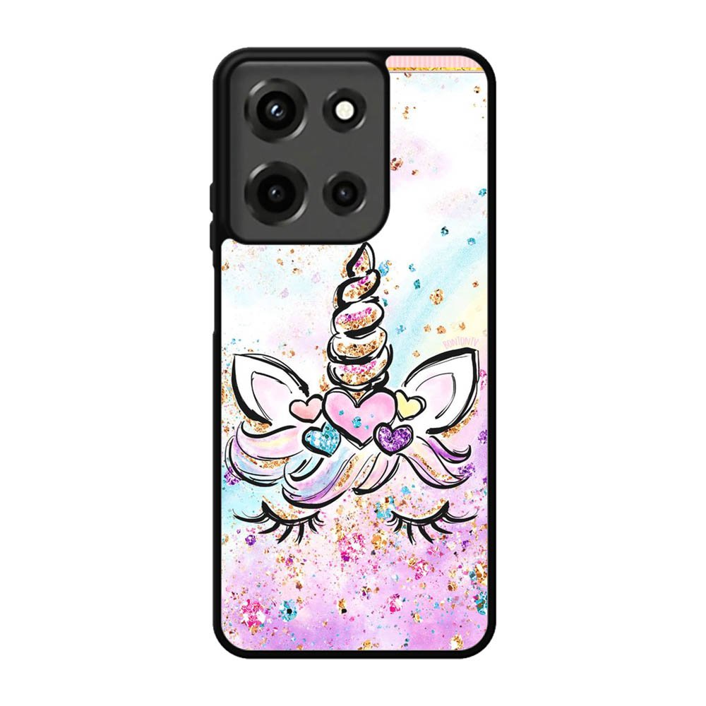Cute Unicorn Sparkling Motorola Moto G 5G 2025 Case FE7456