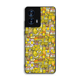 The Gudetama Pattern Motorola Moto G Power 5G 2024 Case FE6347