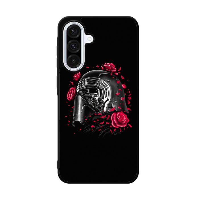 Star Wars Kylo Ren Helmet and Roses Samsung Galaxy A36 Case FE6597