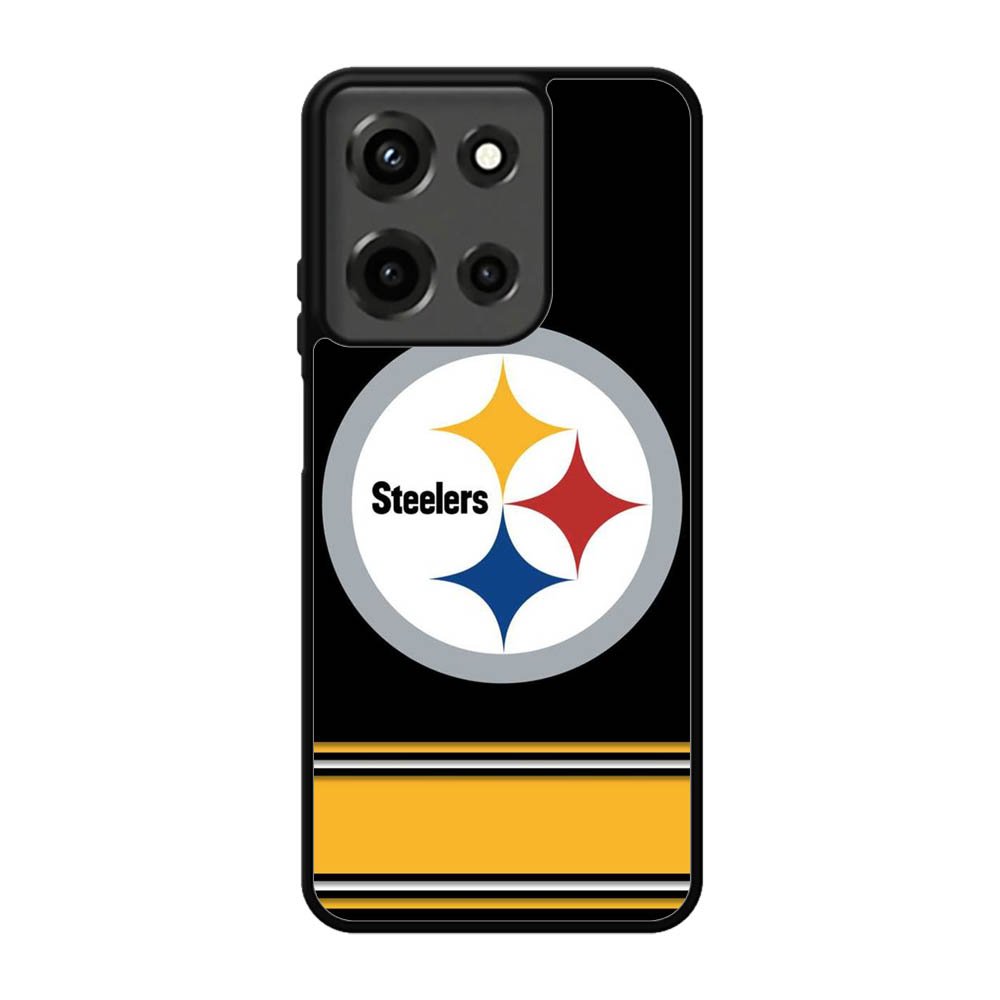 Pittsburgh Steelers Logo Strip Motorola Moto G 5G 2025 Case FE1216