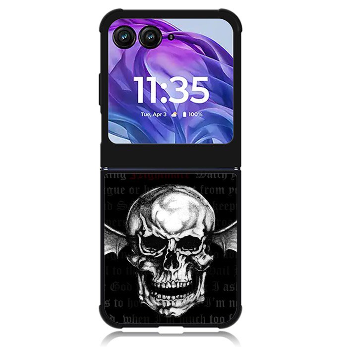 Deathbat Avenged Sevenfold Motorola Moto Razr 2024 , Moto Razr 50 Case