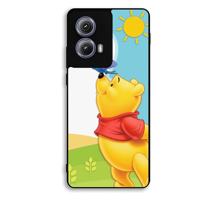 Winnie The Pooh Butterfly Summer Motorola Moto Edge 2024 Case FE2978