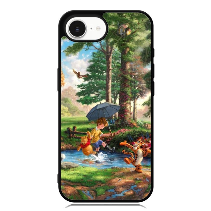 Winnie The Pooh Garden iPhone 16e Case